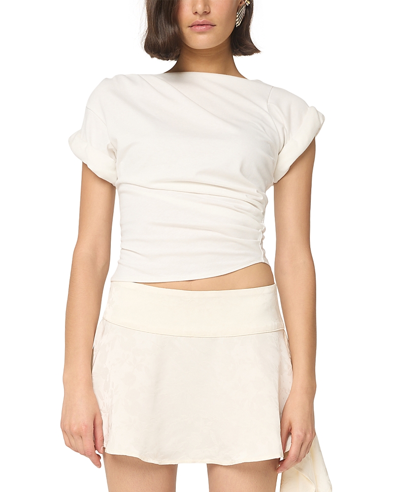 The Line by K Francie Ruched Tee