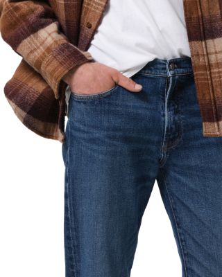 Elijah Relaxed Straight Fit Jeans in Falling Water Blue