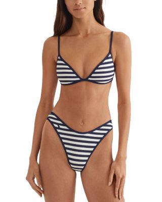 Tipped Bralette Bikini Top