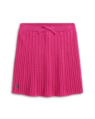 Girls' Mini Cable Cotton Skirt - Big Kid