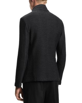 Regular Fit Textured Jacket