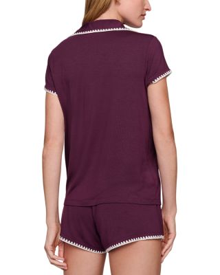 Frida Whipstitch Short Pajama Set