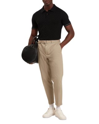 Chapal Chevron Stitch Polo Shirt