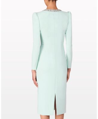 Cora Long-sleeve Midi Dress