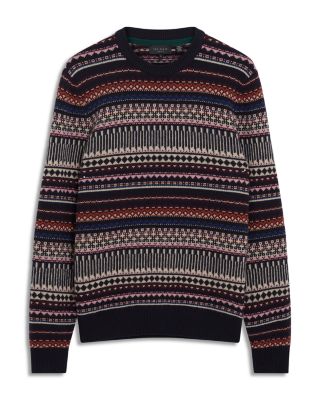 Amarat Fair Isle Crewneck Sweater