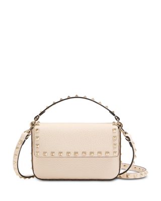 Rockstud Top Handle Shoulder Bag
