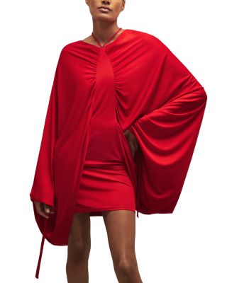 Jete Batwing Jersey Mini Dress