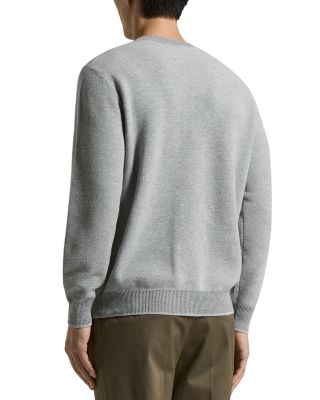 Crewneck Wool and Cashmere Sweater
