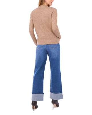 Cross Front Long Sleeve Sweater