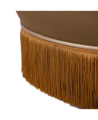 Lakka Velvet Ottoman