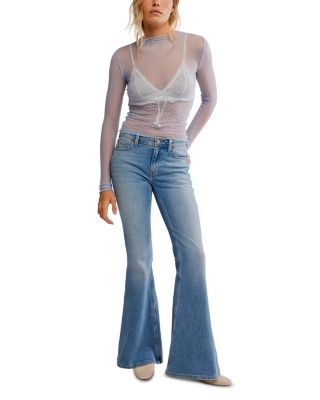 Minding My Business Mesh Top