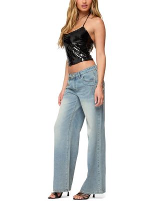 Vikki Vinyl Halter Top