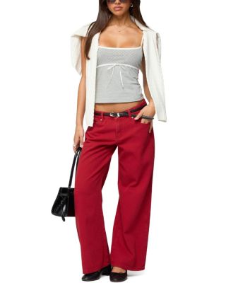 Rhoda Contrast Polka Dot Tank Top