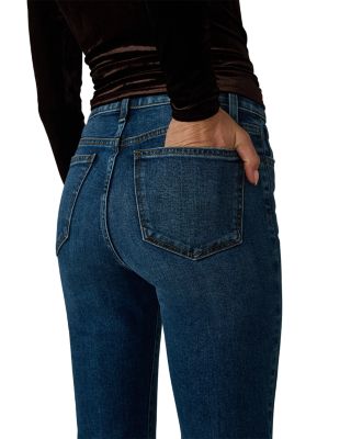 The Molly High Rise Flare Jeans in Regalia