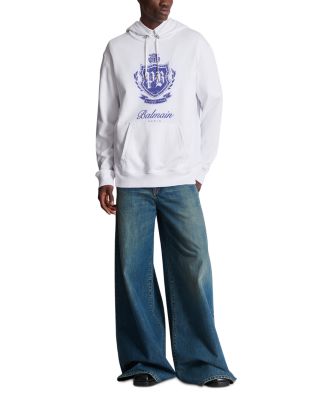 College Emblem Logo Graphic Hoodie