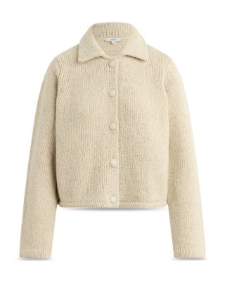The Lennon Wool Blend Button Sweater