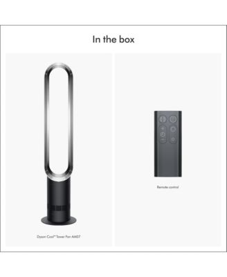 Cool tower fan AM07 | Satin Black/Nickel | New