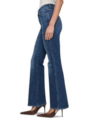 Claira Mid Rise Contoured Instasculpt™ Straight Boot Jeans in Lake Dusk