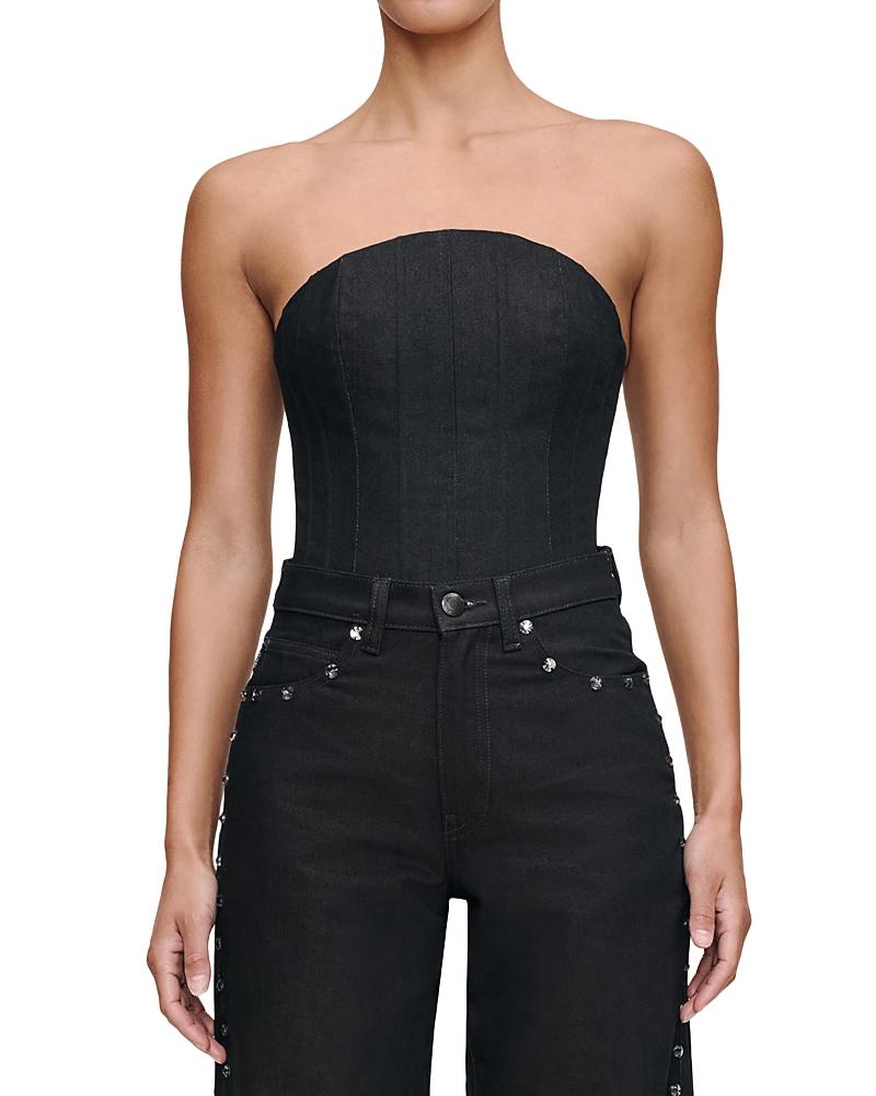 Dl1961 Eternity Corset Top In Black
