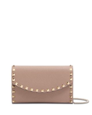 Rockstud Wallet With Chain