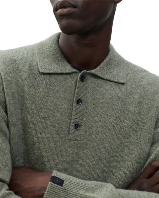 Declan Cashmere Polo Sweater