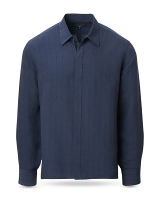 Dalton Jacquard Button Front Shirt