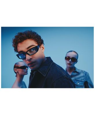 Du Jour Rectangle Sunglasses, 60mm