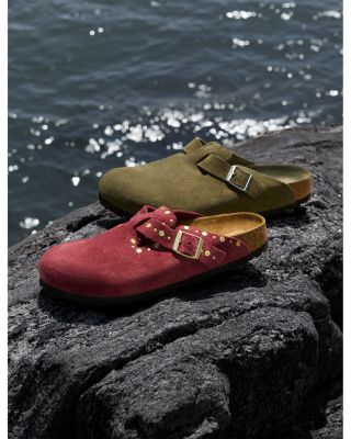 Men&#39;s Boston Clogs in Green