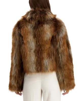 Faux Fur Red Fox Jacket