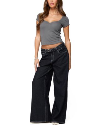  Ettalie Scoop Neck T Shirt