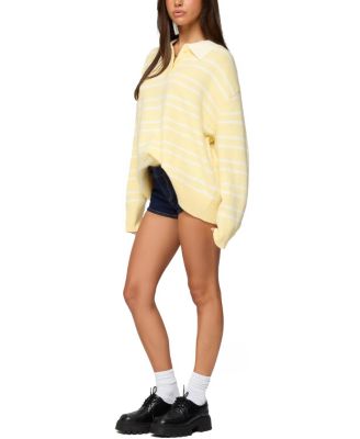  Rilynn Striped Polo Sweater