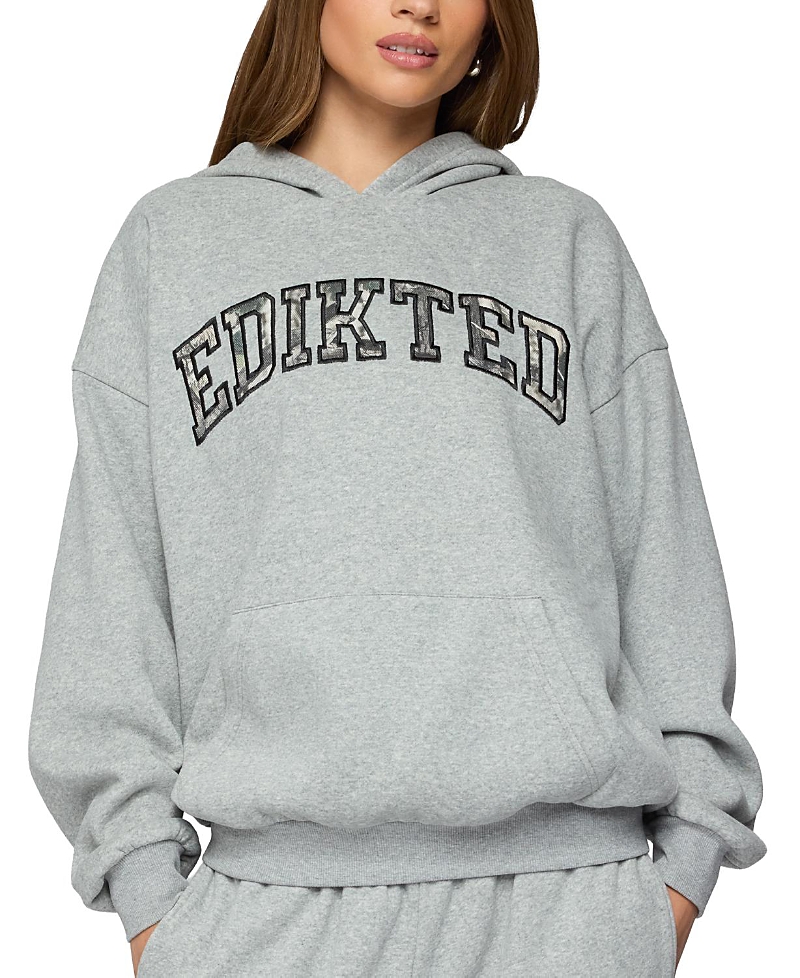 Edikted Camo Crush Edikted Oversized Hoodie