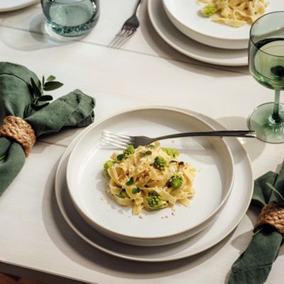 Crafted Cotton 12 Piece Dinnerware Set, Service for 4