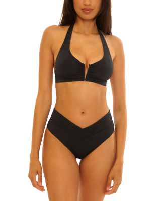 Color Code Viviana Halter Bikini Top