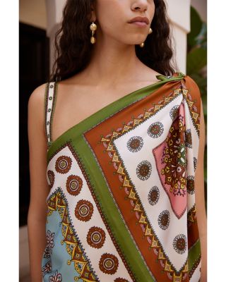 Contina Tiles Silk Scarf