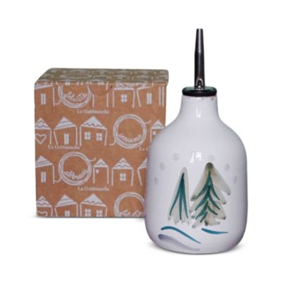 Cortina Oil Jar, Winter Trees