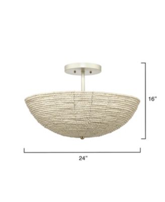 Tsunami Semi Flush Mount