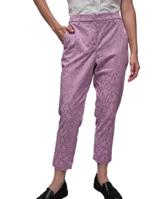 The Empower Jacquard Slim Crop Pant