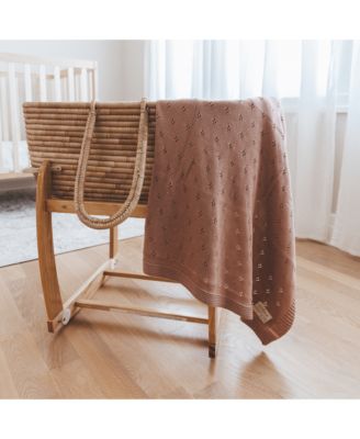  Flower Pink Baby Blanket