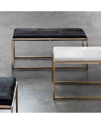 Shelby Hide Bench
