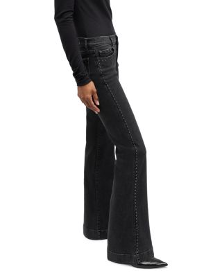 Dojo Tailorless Mid Rise Flare Jeans in Escape