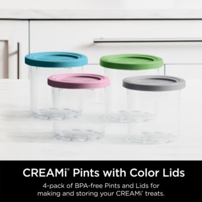 CREAMi Pints and Lids, Set of 4