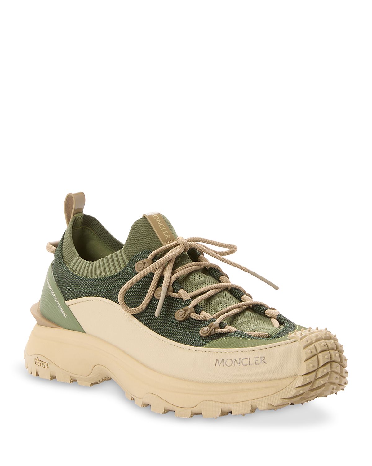 Moncler Men's Trailgrip Lite3 Lace Up Low Top Sneakers