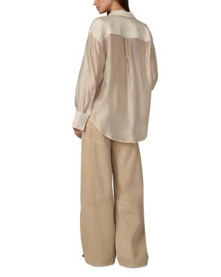 The Organza Boyfriend Shirt