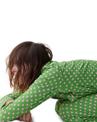 Printed Long Pajama Set