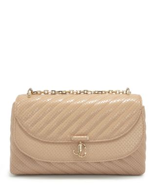 Avenue Curve Quilted Leather Crossbody Bag