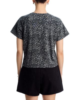 Kelly Leopard Boxy Tee