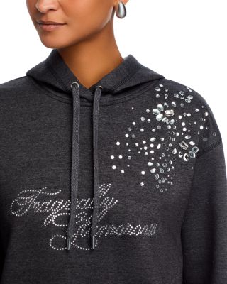 Tragically Glamourous Crystal Cluster Hoodie – Exclusive 