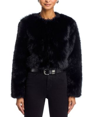 Faux Fur Bolero Jacket - Exclusive