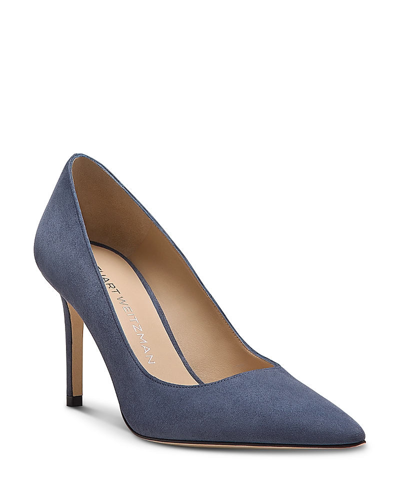 Stuart Weitzman Women's Stuart Power 85 Pumps In Blue